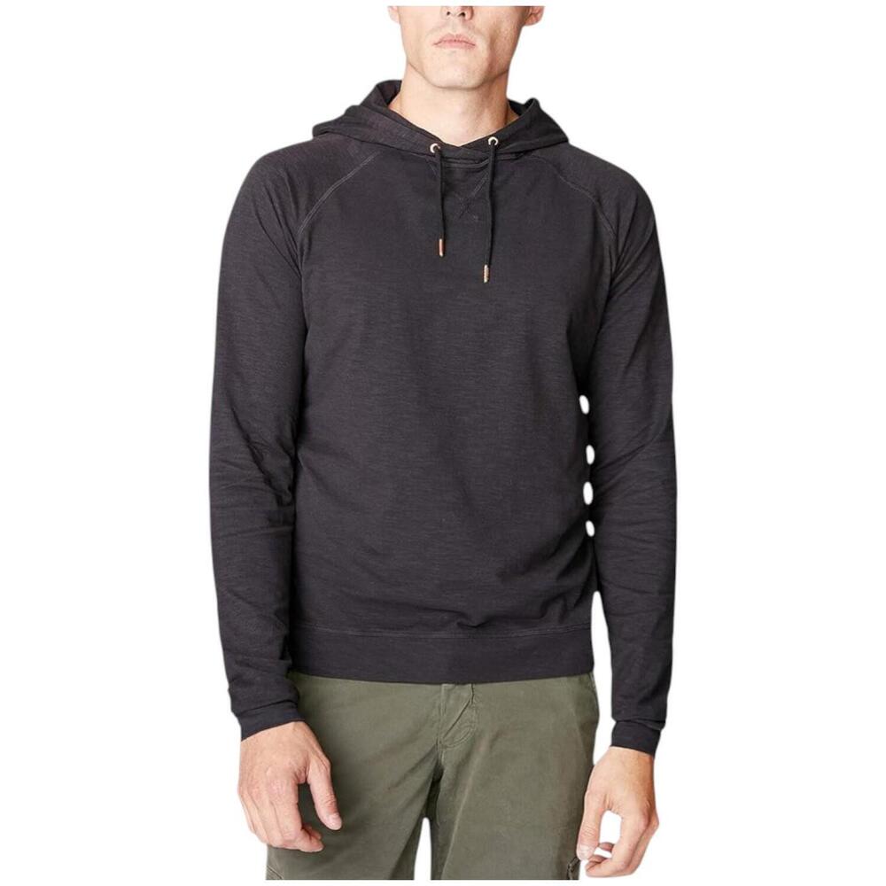 Good Man Men's Soft Slub Jersey Hoodie Black